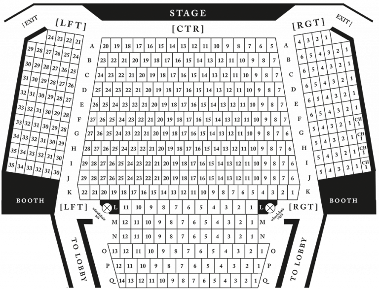 seating-chart-lyceum-theatre-arrow-rock-missouri